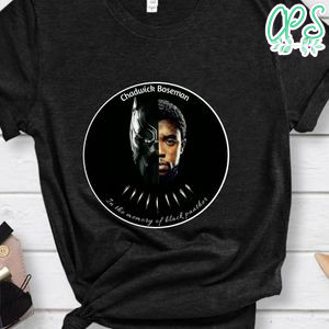 Black Panther Shirt, Chadwick Boseman In The Memory Of Black Panther Shirt