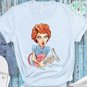 Lucille Ball Funny Cartoon Shirt