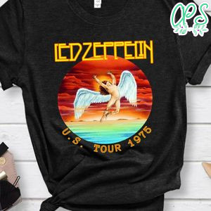 Led Zeppelin Stairway To Heaven Guitar US Tour 1975 Shirt
