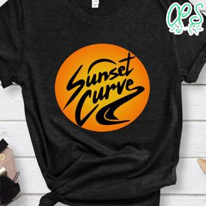 Retro Sunset Curve Shirt