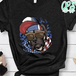 Pug Dog Usa Shirt