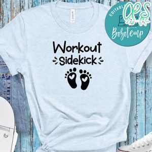 Pregnancy Workout Sidekick Shirt