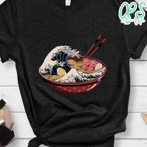 Japon Great Ramen Wave Shirt