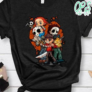 Horrow Characters Horror Movie Shirt