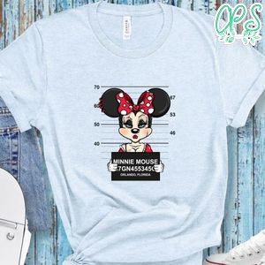 Jail Minnie Mouse Shirt