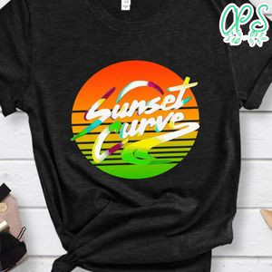 Sunset Curve Retro Shirt