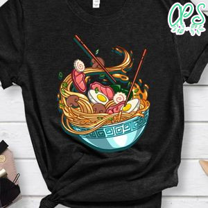 The Delicious Japanese Ramen Bowl Falling Shirt