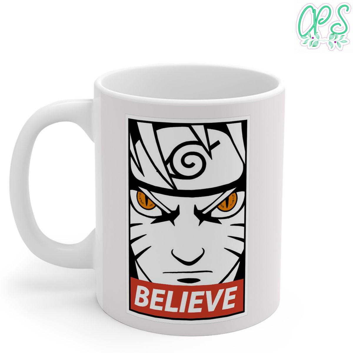 Naruto Believe Mug CustomPartyShirts Studio