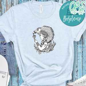 Female Native American Eagle Shirt