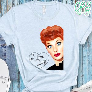 I Love Lucy Heart Shirt Lucy Pop Art Shirt