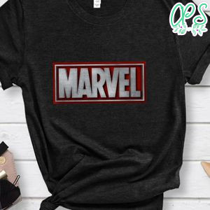Marvel Typography Shirt, Marvel Gift Shirt