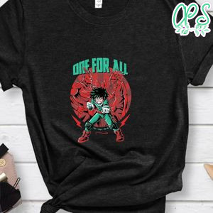 My Hero Academia Shirt, One For All Shirt