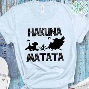 Disney Hakuna Matata PNG file template