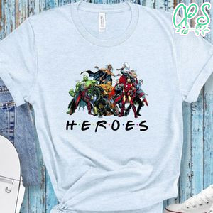 Marvel Comics Heroes Characters Shirt, Heroes Shirt