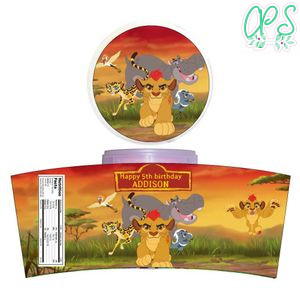 The Lion Guard Cotton Candy Label Template To Print At Home Instant Download