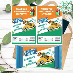 Go dog go Rice Krispies Treats Template Printable Instant Download
