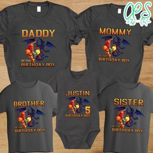Super Metroid Family Birthday Vacation T-Shirt