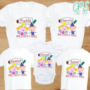 Ben and holly Family Birthday Vacation PNG file template