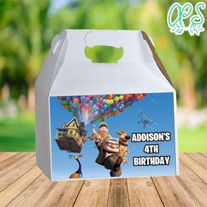 Disney Pixar Up Gable Box Digital File Printable Instant Download