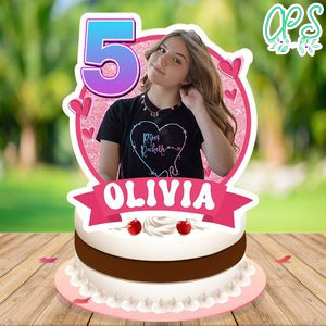 Piper Rockelle Cake Topper Template Printable Instant Download