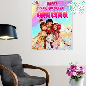 Mia And Me Birthday Poster Digital File Printable Instant Download