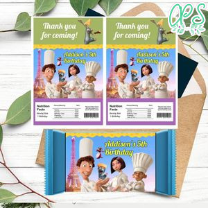 Ratatouille Rice Krispies Treats Template Printable Instant Download