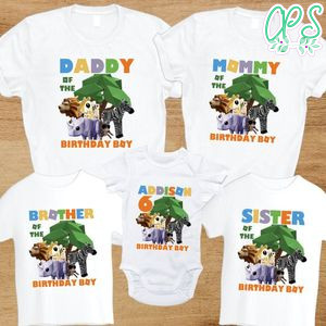 Roblox Safari Family Birthday Party T-Shirt