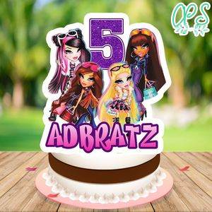 Bratz Cake Topper Template Printable Instant Download