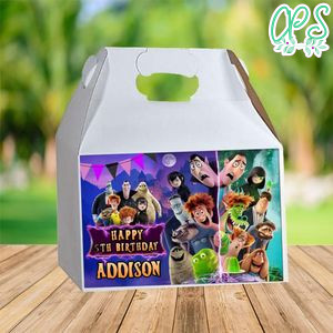 Hotel Transylvania 4 Gable Box Digital File Printable Instant Download