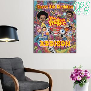 Motown Magic Birthday Poster Digital File Printable Instant Download