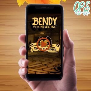 Bendy Birthday Video Invitation Digital Template Customizable Instant Download