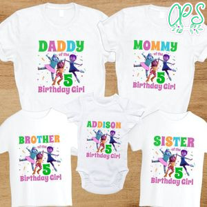 Dew Drop Diaries Family Birthday T-Shirt