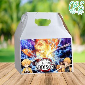 Zenitsu Gable Box Digital File Printable Instant Download