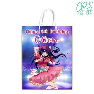 Oshi No Ko Gift Bag Label Template Printable Instant Download