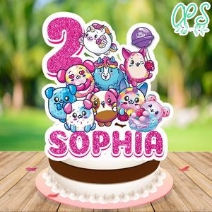 Pikmi pops Cake Topper Template Printable Instant Download
