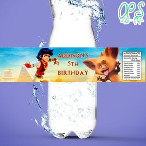 Zak & Wowo Birthday Water Bottle Label Template To Print At Home Instant Download