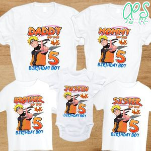 Naruto Shippuden Family Birthday Vacation PNG file template