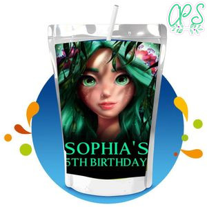 Mavka Capri Sun Birthday Labels Digital File Printable Instant Download