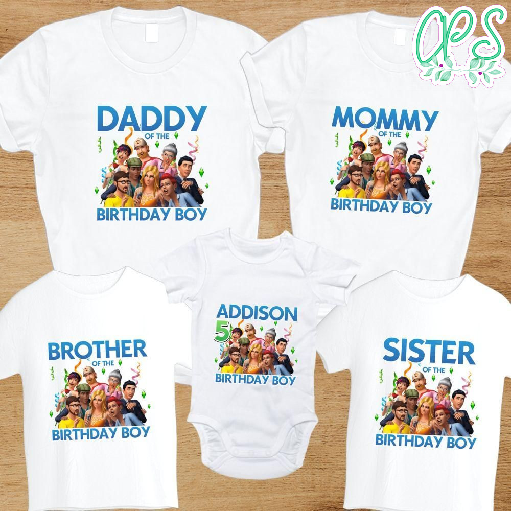 The Sims 4 Family Birthday Party T-Shirt