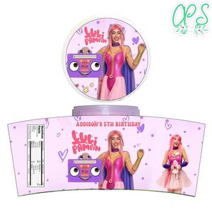 Luli Pampin Cotton Candy Label Template To Print At Home Instant Download