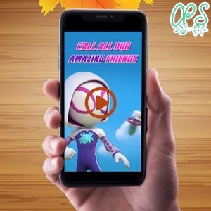 Ghost Spider Spidey Birthday Video Invitation Digital Template Customizable Instant Download