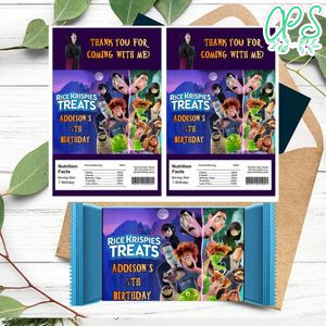 Hotel Transylvania 4 Rice Krispies Treats Template Printable Instant Download