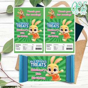 Jeni pinkfong Rice Krispies Treats Template Printable Instant Download
