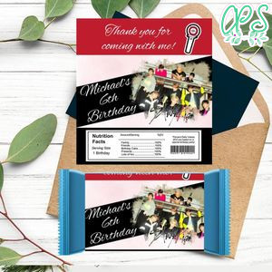 Stray Kids Candy bar Label Customizable Template Instant Download