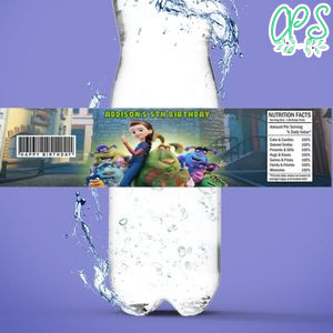 Finnick 2022 Birthday Water Bottle Label Template To Print At Home Instant Download