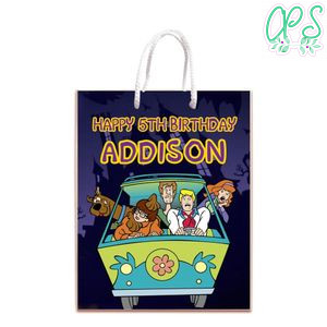 Scooby Doo Gift Bag Label Template Printable Instant Download