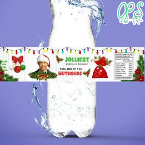 Jolliest Bunch Bottle Label Birthday Water Bottle Label Template to Print at Home Instant Download