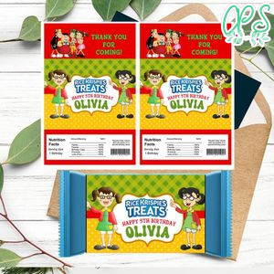 La Chilindrina Rice Krispies Treats Template Printable Instant Download