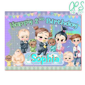 Boss baby Centerpiece Template Printable Instant Download