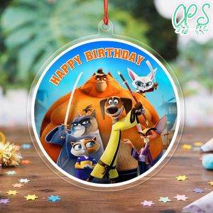 Paws Of Fury Acrylic Ornament Birthday Gift